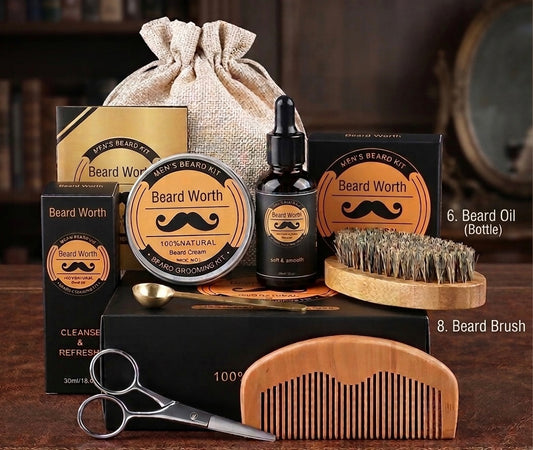 The Beardworth Kit — Complete Beard Growth System
