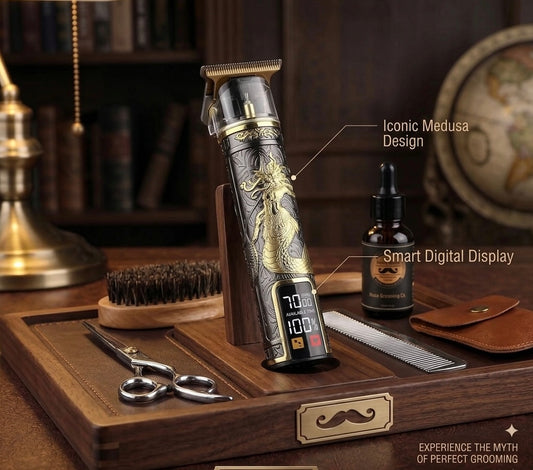 Beardworth Medusa Trimmer — Professional Cordless Hair & Beard Trimmer
